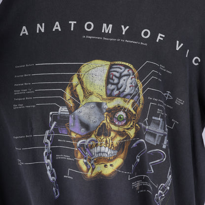 VINTAGE ANATOMY OF VIC RATTLEHEAD MEGADETH VINTAGE T-SHIRT