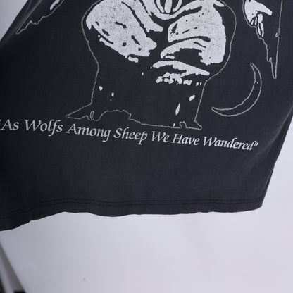 VINTAGE BAPHOMET DARK THRONE FADED T-SHIRT