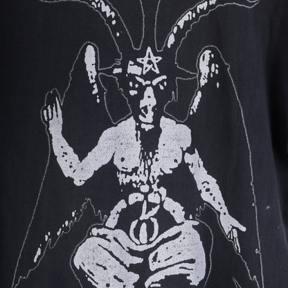 VINTAGE BAPHOMET DARK THRONE FADED T-SHIRT