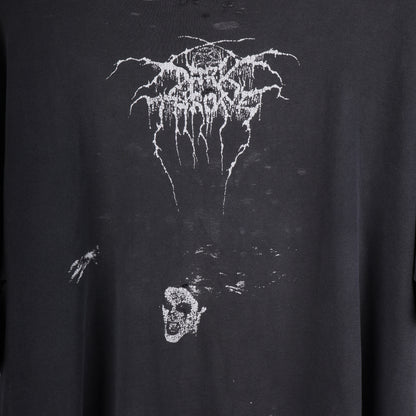 VINTAGE THRASHED FADED 'A BLAZE IN THE NORTHERN SKY' DARK THRONE T-SHIRT