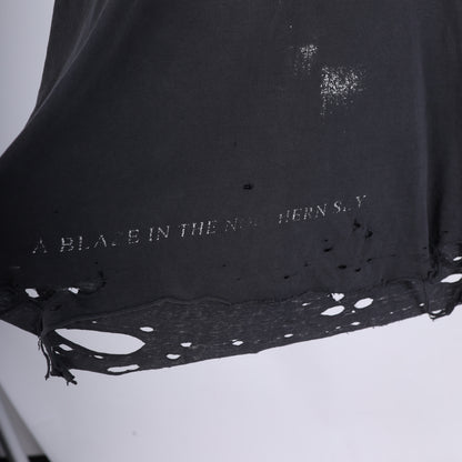 VINTAGE THRASHED FADED 'A BLAZE IN THE NORTHERN SKY' DARK THRONE T-SHIRT