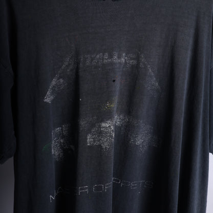 VINTAGE THRASHED FADED METALLICA MASTER OF PUPPETS T-SHIRT