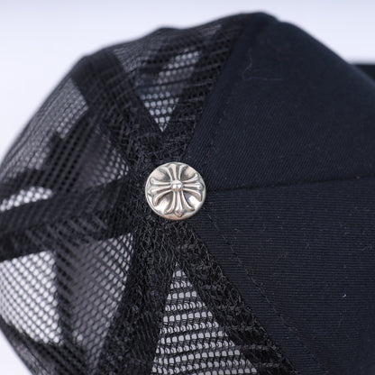 BLACK CEMETERY TRIPLE CROSS HAT