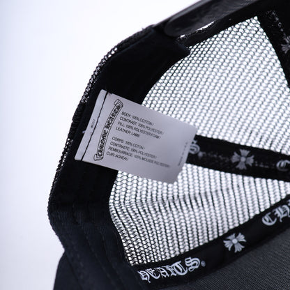 BLACK CEMETERY TRIPLE CROSS HAT