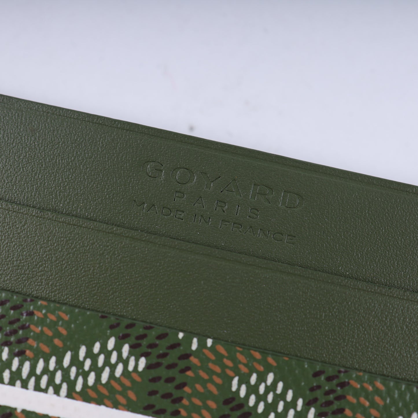Goyard Saint Sulpice ARMY GREEN Cardholder