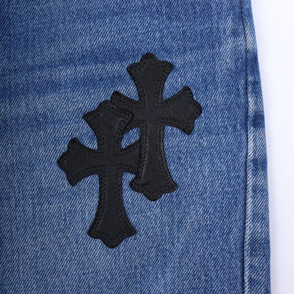 DARK WASH 517 CROSS PATCH LEVI'S DENIM