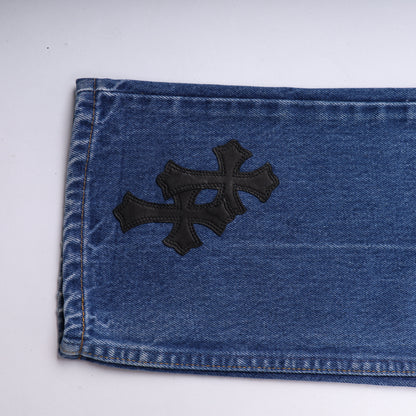 DARK WASH 517 CROSS PATCH LEVI'S DENIM