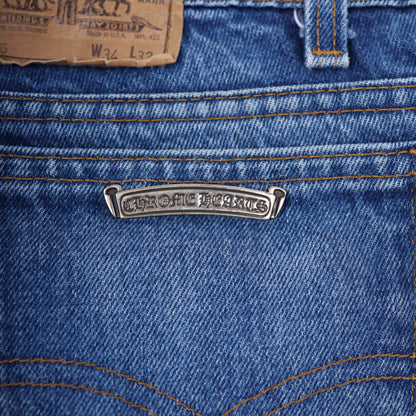 DARK WASH 517 CROSS PATCH LEVI'S DENIM