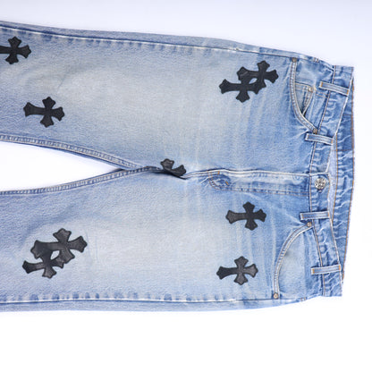 LIGHT WASH CROSS PATCH LEVI'S DENIM