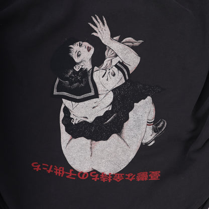 BAD SCHOOL GIRL CREWNECK SWEATER