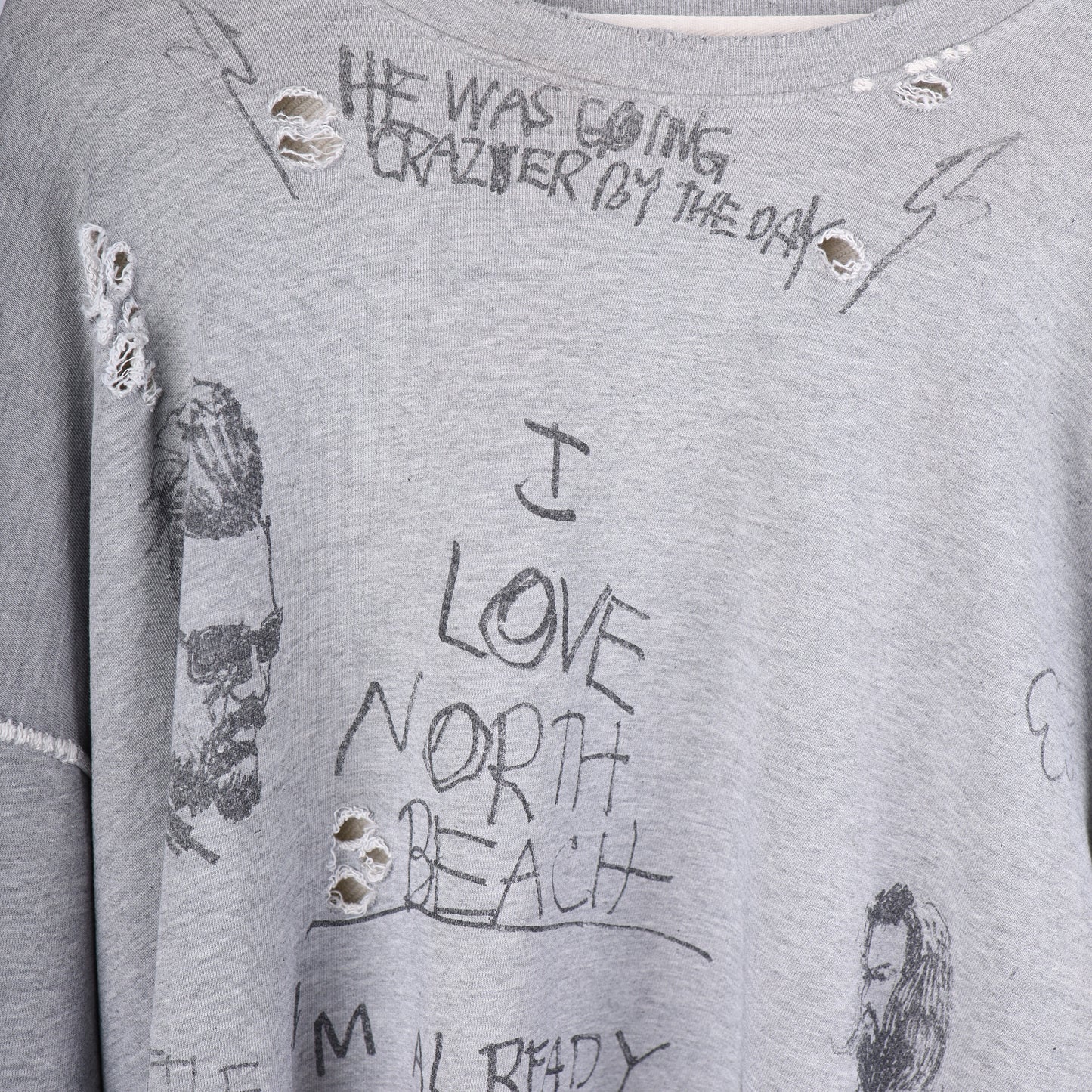 PALY HOLLYWOOD I LOVE NORTH BEACH SWEATER