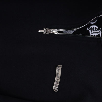 Chrome Hearts Embroidered  Cemetery Half Zip