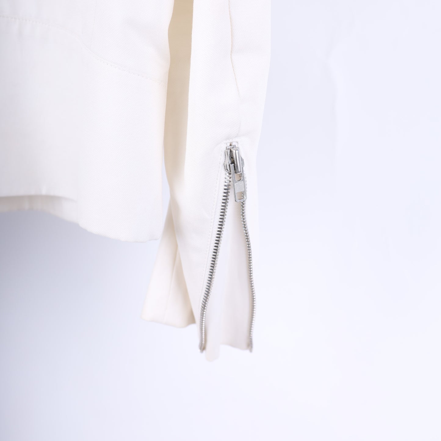 Maison Margiela White 5 Zip Moto Jacket