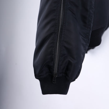 Y PROJECT SLEEVE ZIP HOODED BOMBER