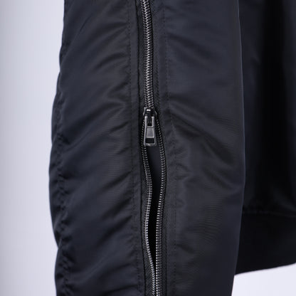 Y PROJECT SLEEVE ZIP HOODED BOMBER