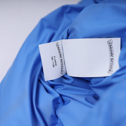 CHROME HEARTS BLUE PLUS MONOGRAM DOWN PUFFER JACKET
