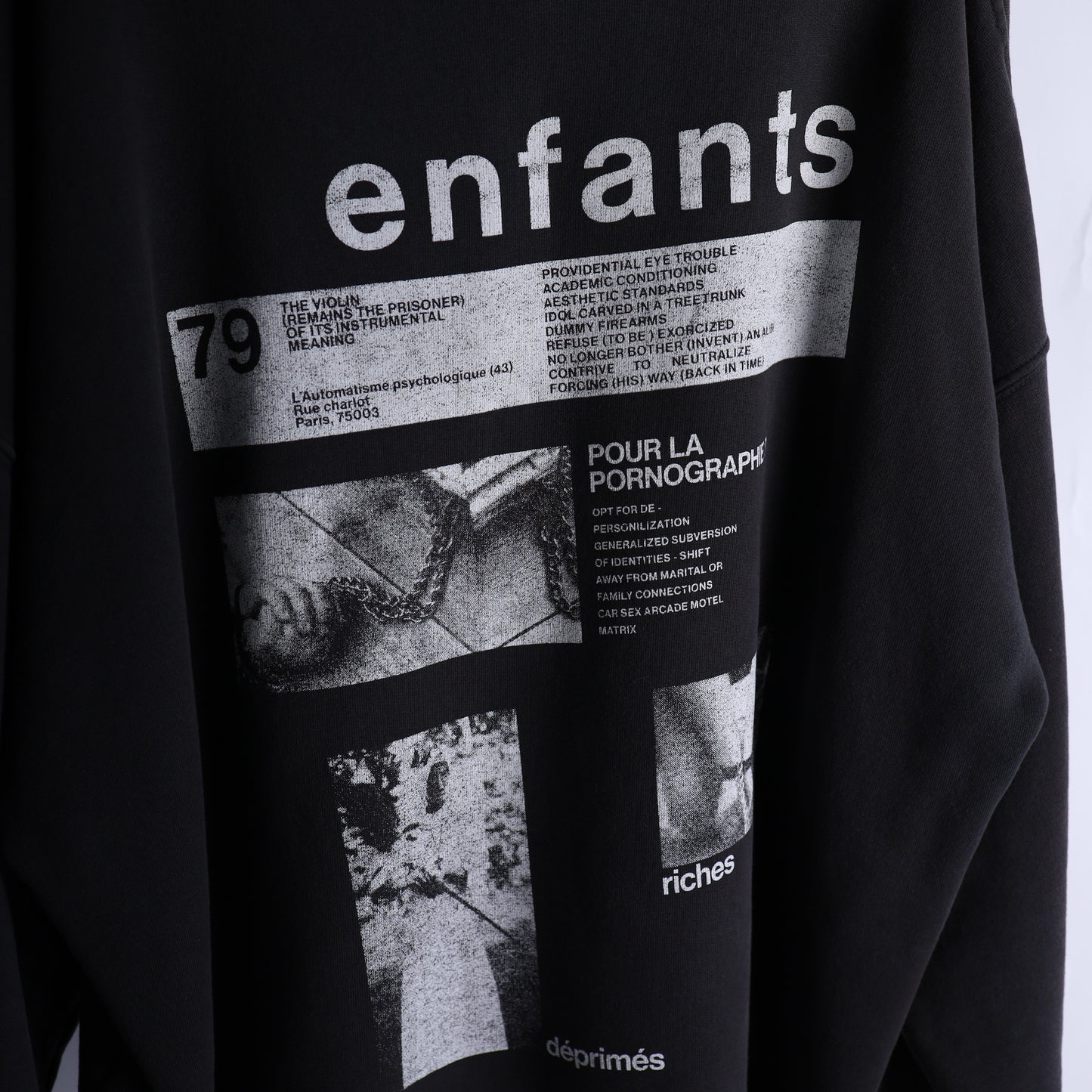 ERD Pour LA Pornagraphie Hoodie