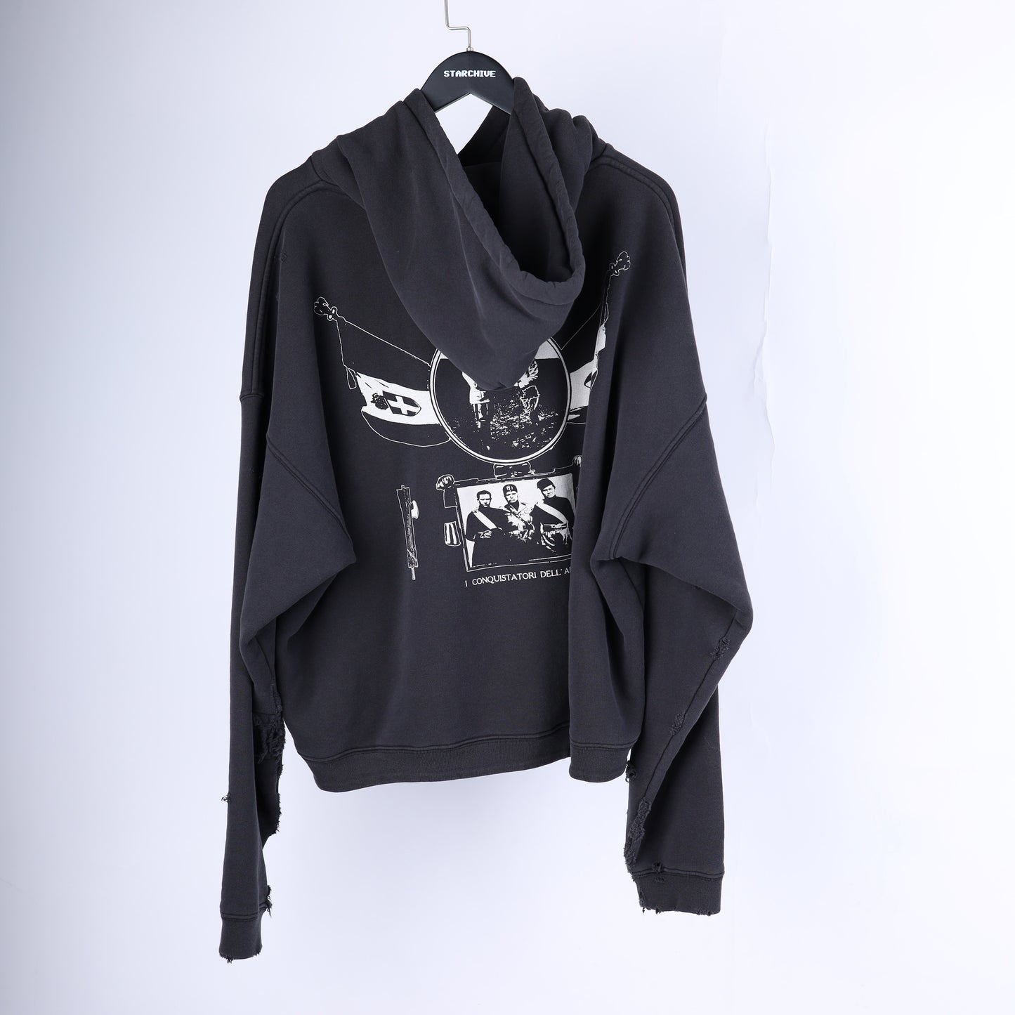 ENFANTS ARCHIETTURA DI MUSSOLINI ERD HOODIE SS25 MAXFIELD EXCLUSIVE