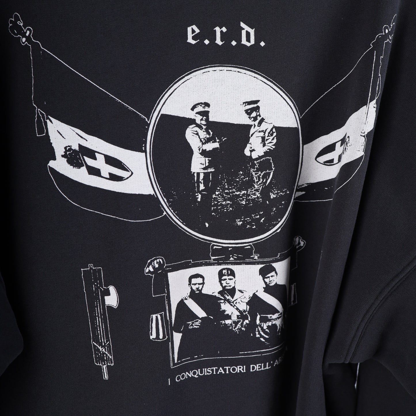 ENFANTS ARCHIETTURA DI MUSSOLINI ERD HOODIE SS25 MAXFIELD EXCLUSIVE