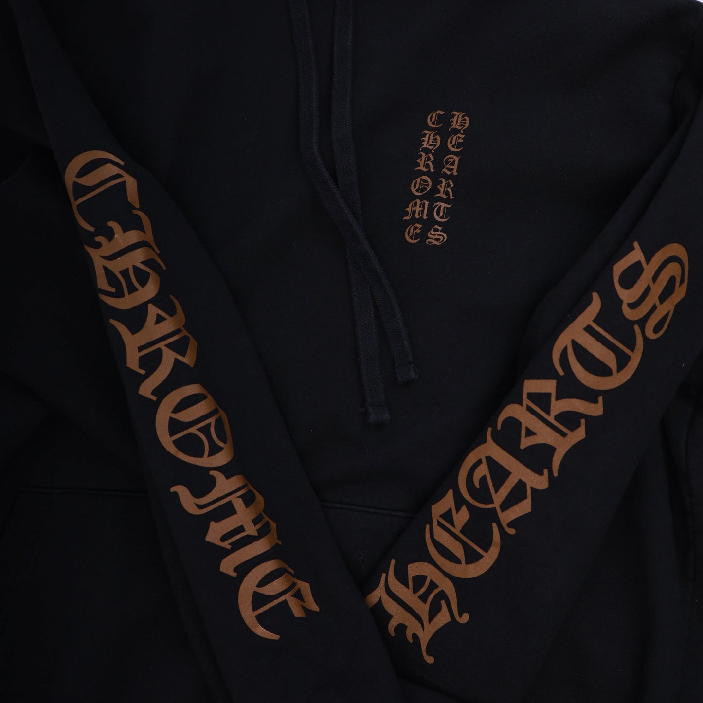Chrome Hearts Brown Script Hoodie