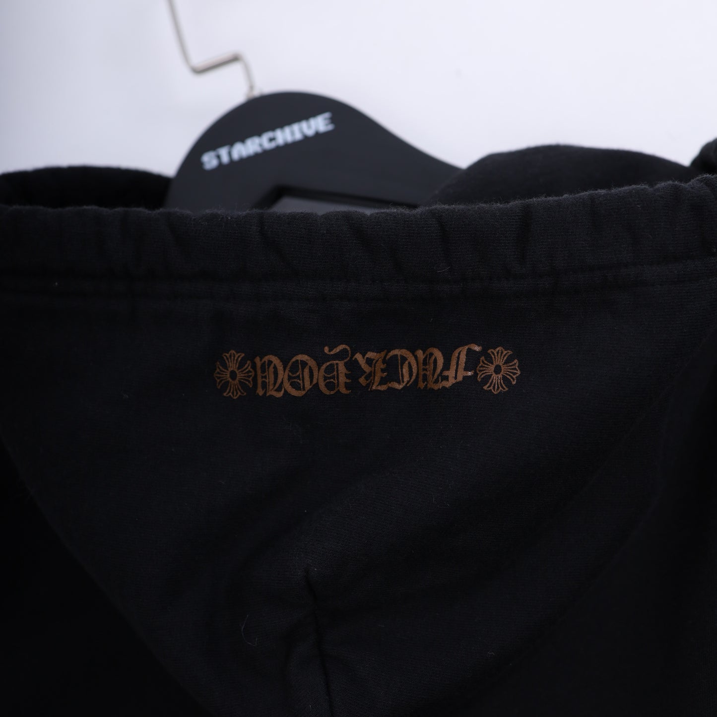 Chrome Hearts Brown Script Hoodie