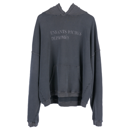 ERD GREY LOGO HOODIE