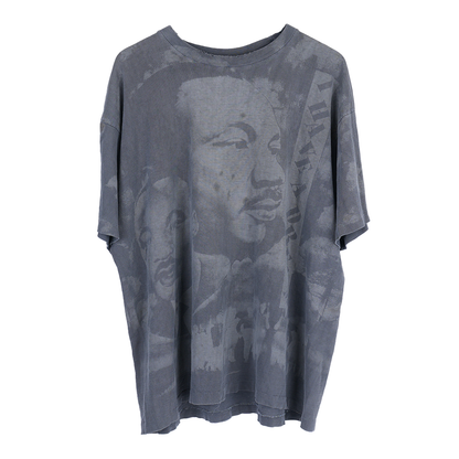 MLK FADED THRASHED TEE