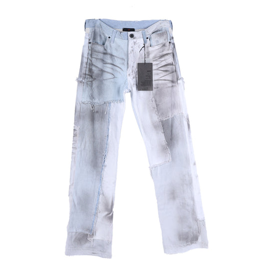 ANT/ANTI WHITE THRASHED DENIM