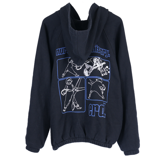 ERD Nursery To Misery Zip Up Hoodie