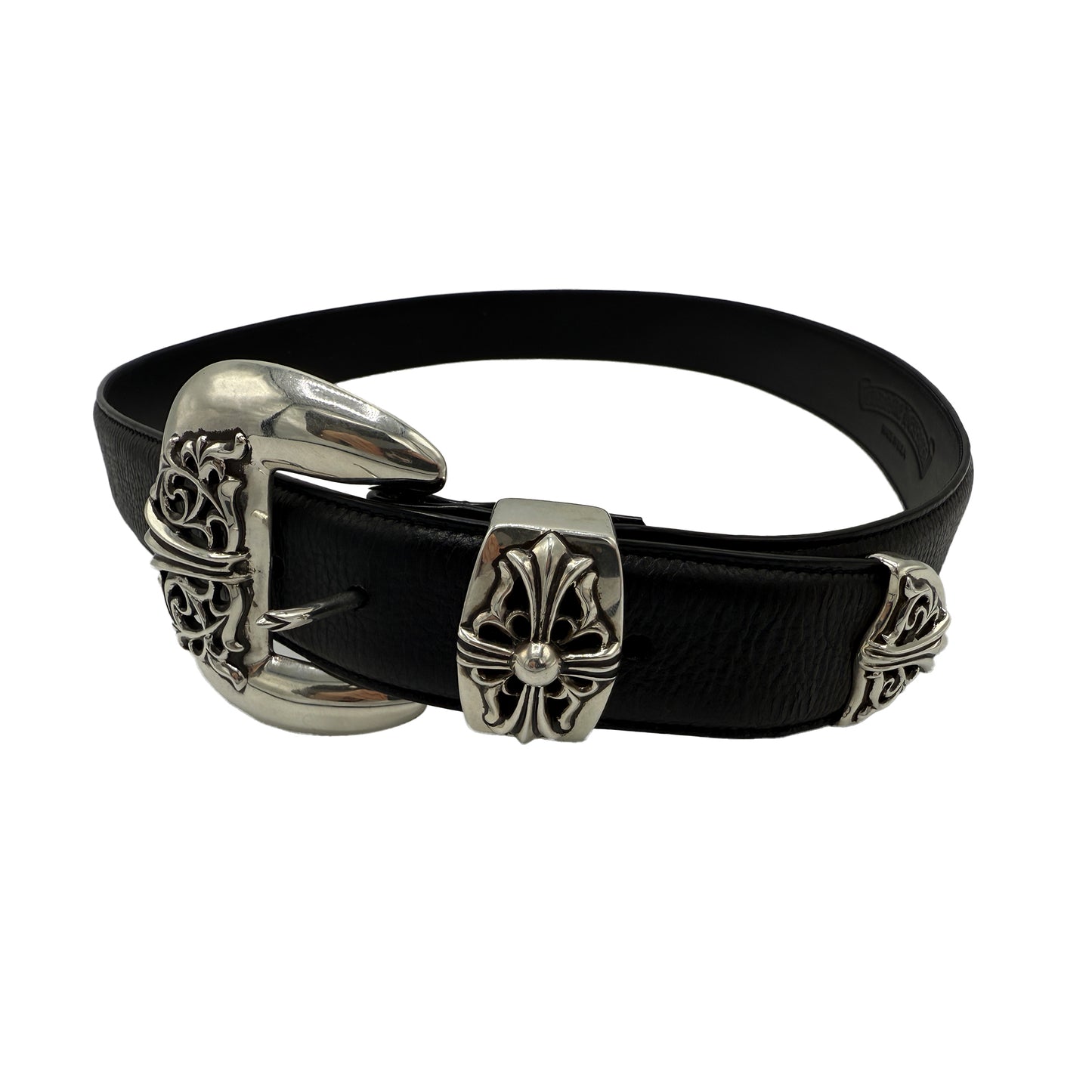 CHROME HEARTS 3 PIECE WESTERN BELT SIZE 40