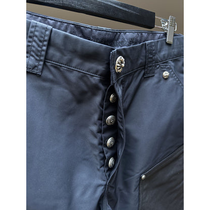 Chrome Hearts Cross Patch Nylon Carpenter Shorts