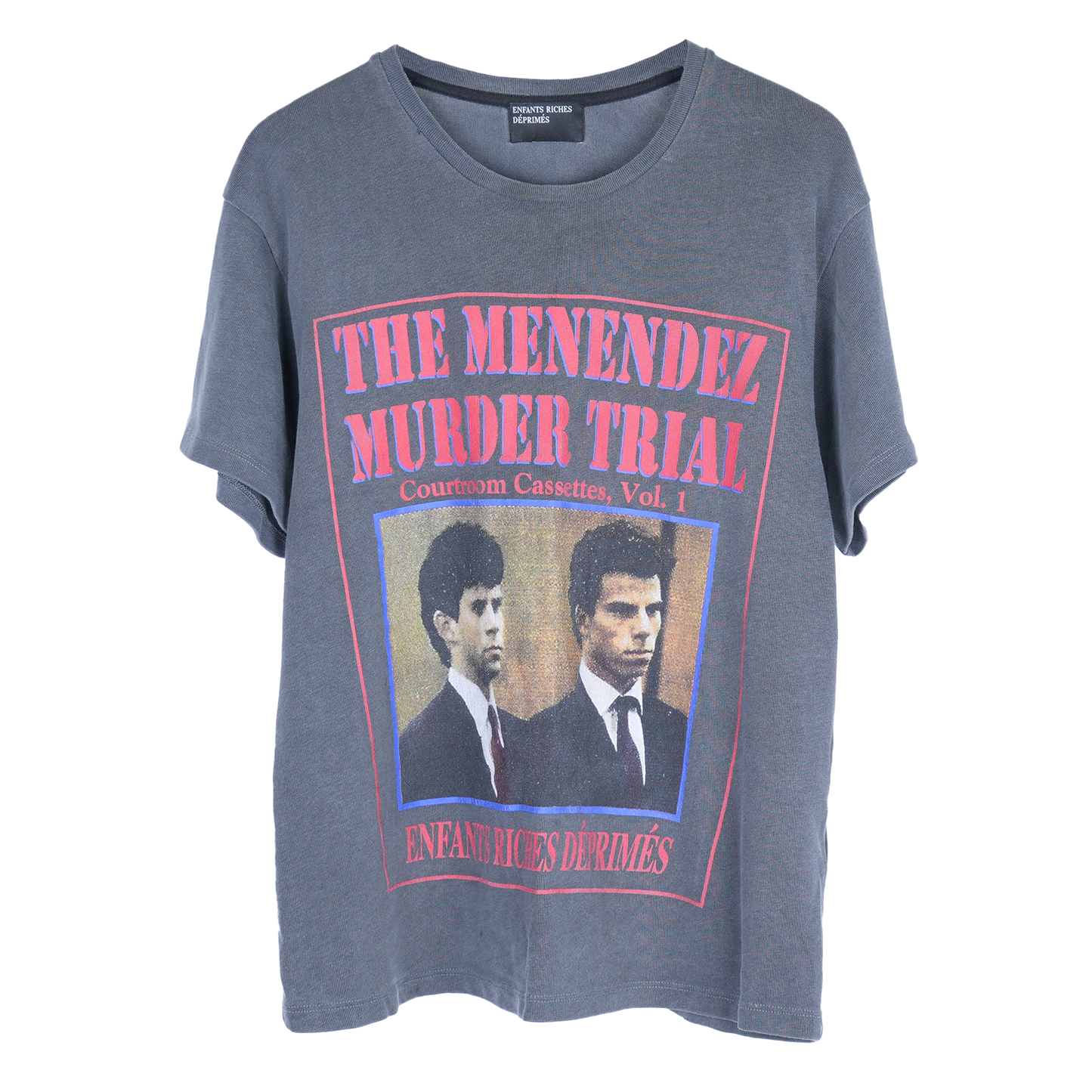 MENENDEZ BROTHERS SHORT SLEEVE FADED T-SHIRT