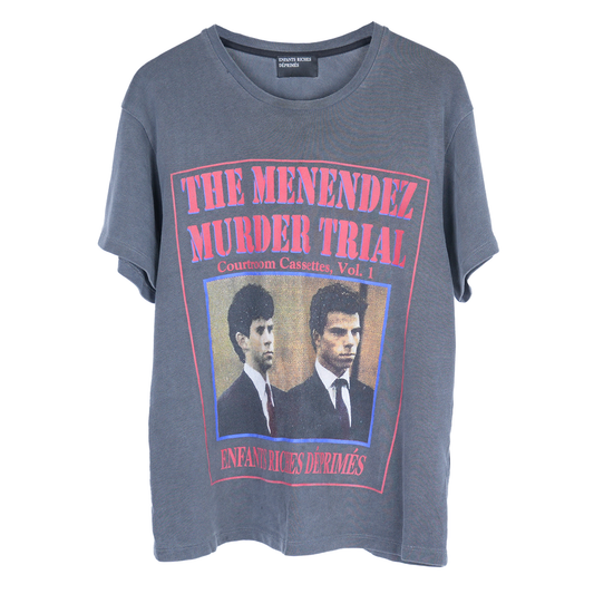 MENENDEZ BROTHERS SHORT SLEEVE FADED T-SHIRT