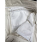 CHROME HEARTS WHITE LEATHER CARGO SHORTS