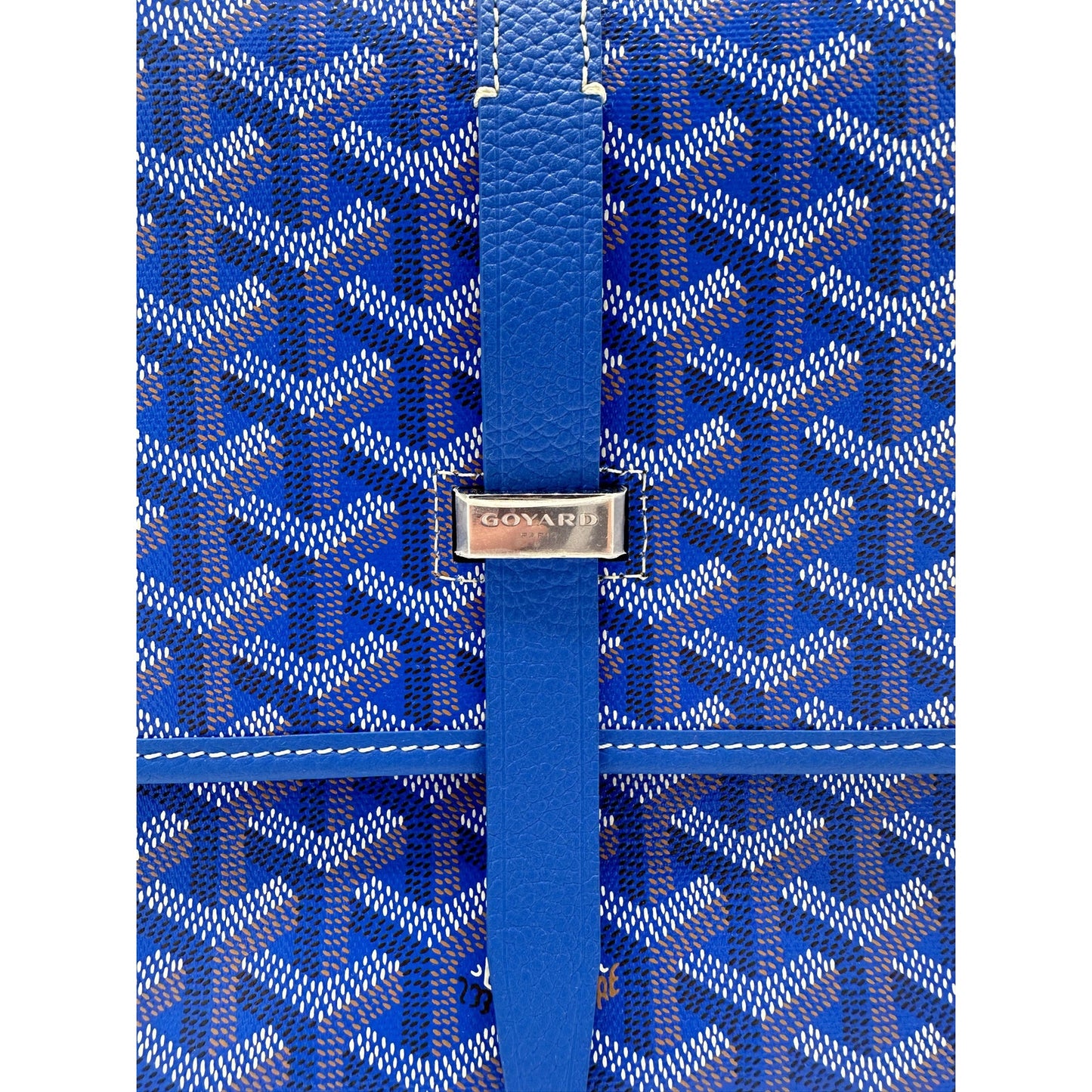 GOYARD BELVEDERE II MM MESSENGER BAG SKY BLUE