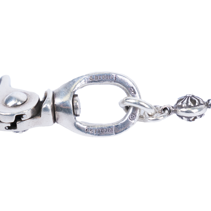 CHROME HEARTS DOUBLE LOBSTER BALL WALLET CHAIN