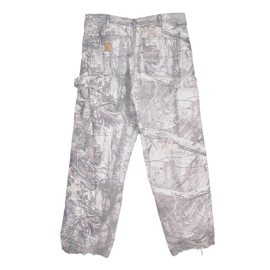 ERD Real Tree Distressed Camo Carpenter Pants