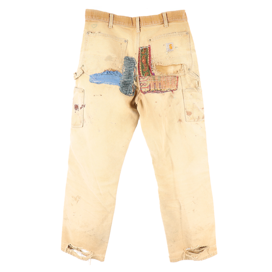 REPAIRED CARHARTT DOUBLE KNEE