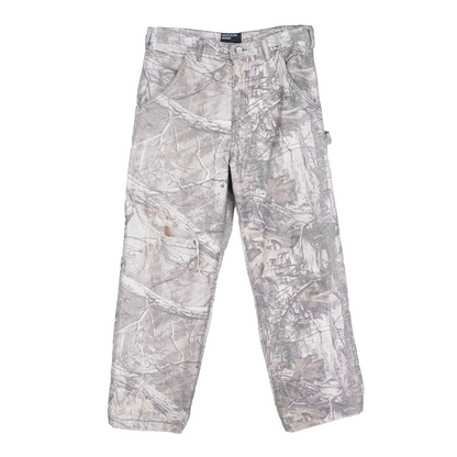 ERD Real Tree Distressed Camo Carpenter Pants