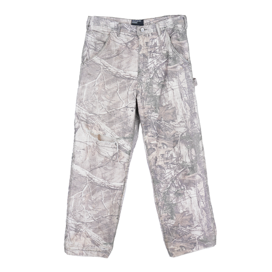 ERD Real Tree Distressed Camo Carpenter Pants