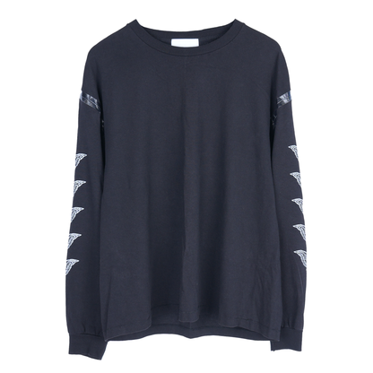 ALEXANDER DIGENOVA TAPED SEAM LOGO LONG SLEEVE