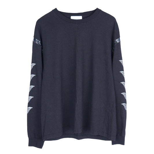 ALEXANDER DIGENOVA TAPED SEAM LOGO LONG SLEEVE