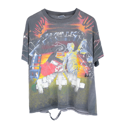 VINTAGE THRASHED METALLICA TEE