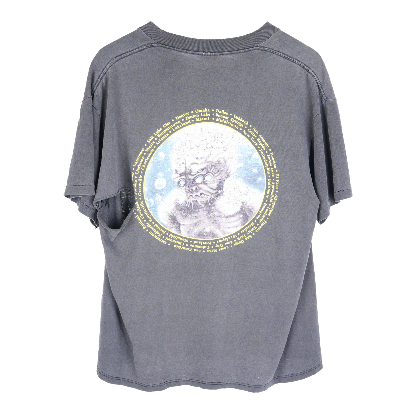 VINTAGE MEGADETH REPAIRED TOUR T-SHIRT