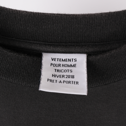VETEMENTS SKULL TEE