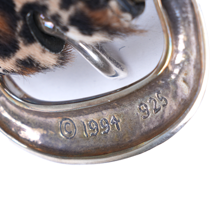 CHROME HEARTS LEOPARD BELT