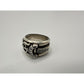 CHROME HEARTS PAVE DIAMOND DAGGER RING SIZE 6