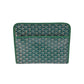 GOYARD JOUVENCE GM GREEN BAG POUCH TOILETRY