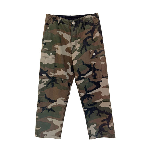 CHROME HEARTS CAMO RIPSTOP CROSS PATCH PANTS LIMITED VIP