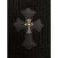 CH Chrome Hearts Cross Patch Knit Cashmere Beanie w Hardware